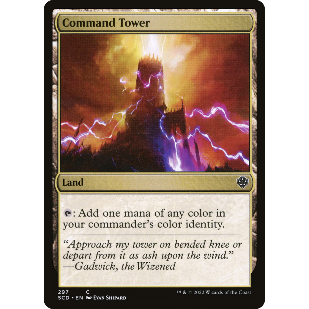 Command Tower (SCD-297) - Starter Commander Decks