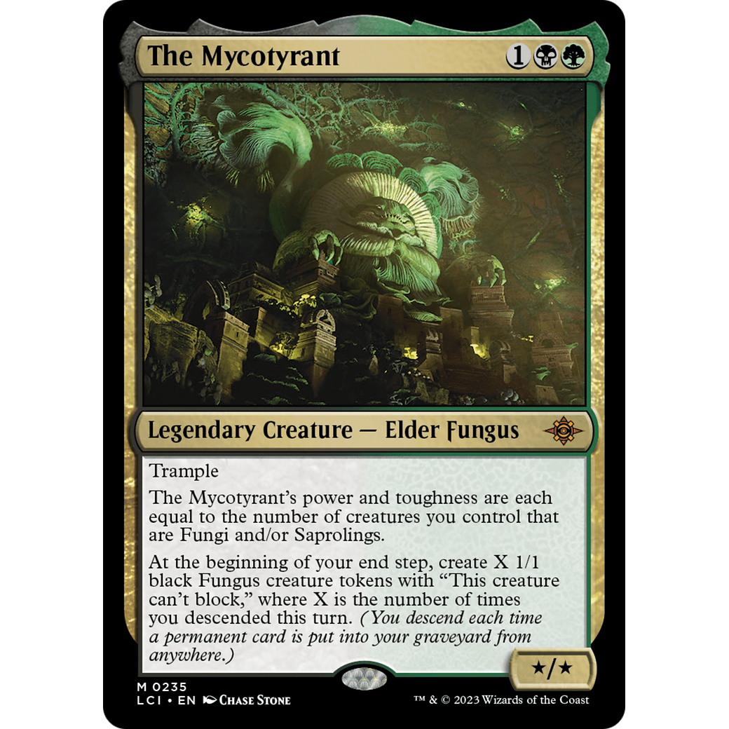The Mycotyrant (LCI-235) - The Lost Caverns of Ixalan Foil