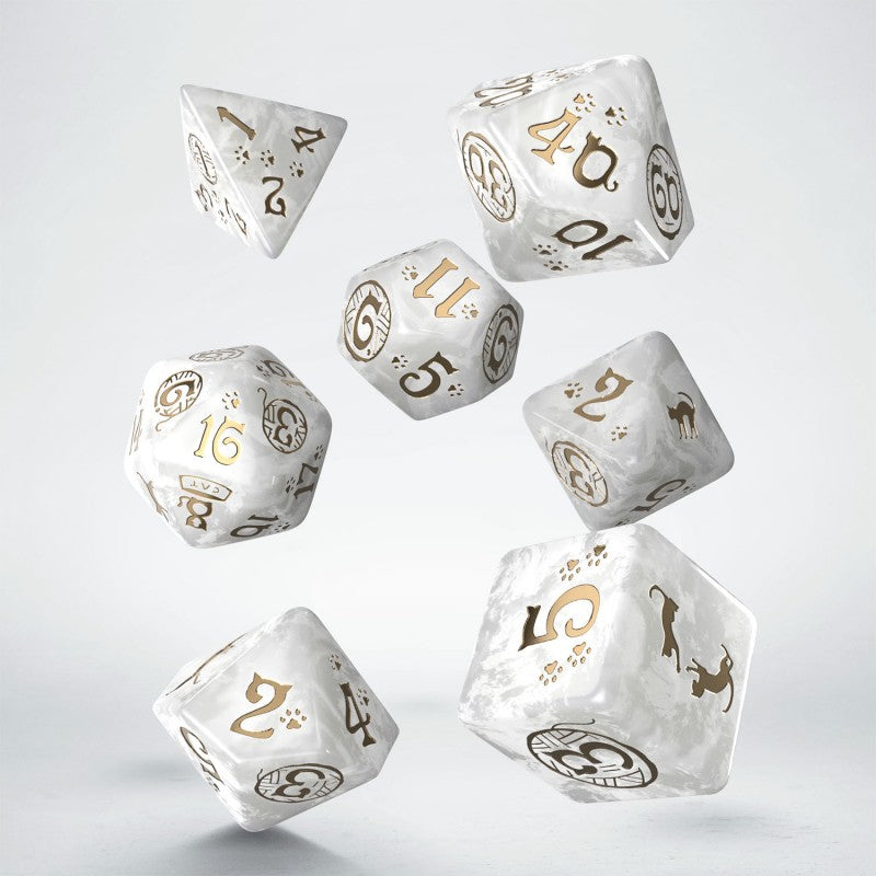 CATS: Purrl Set of 7 Polyhedral Dice