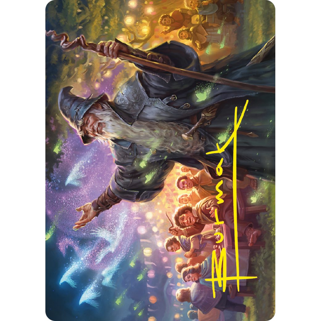 Gandalf, Friend of the Shire // Gandalf, Friend of the Shire (ALTR-005) - Tales of Middle-earth Art Series (Borderless) Foil