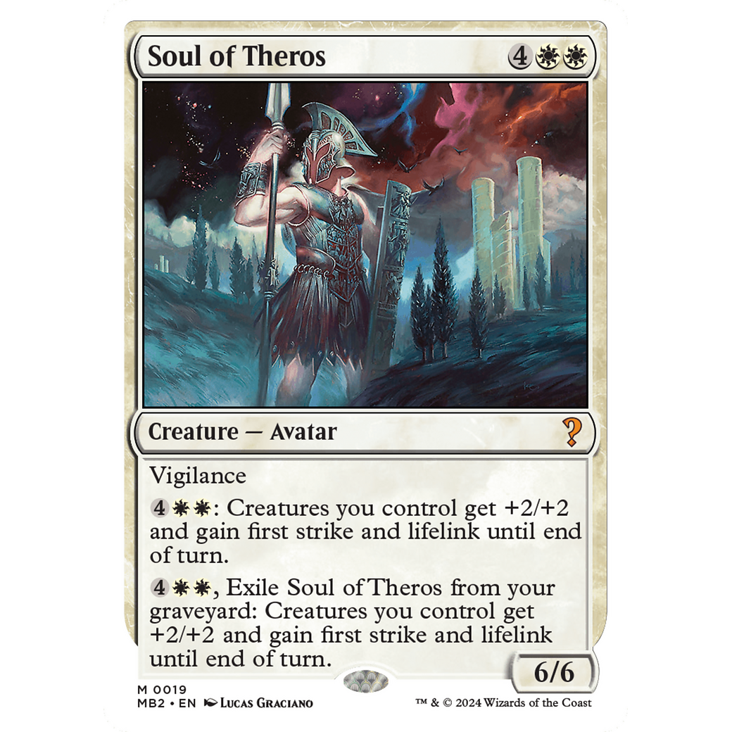 Soul of Theros (White Border) (MB2-019) - Mystery Booster 2