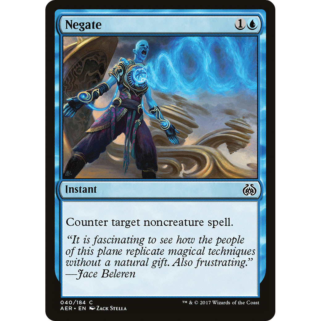 Negate (AER-040) - Aether Revolt Foil