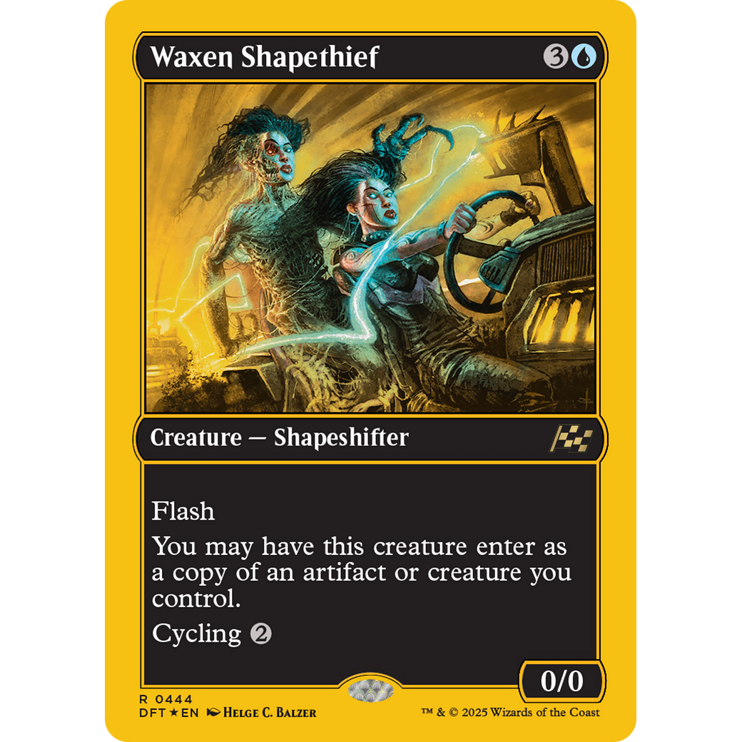 Waxen Shapethief (DFT-444) - Aetherdrift Foil