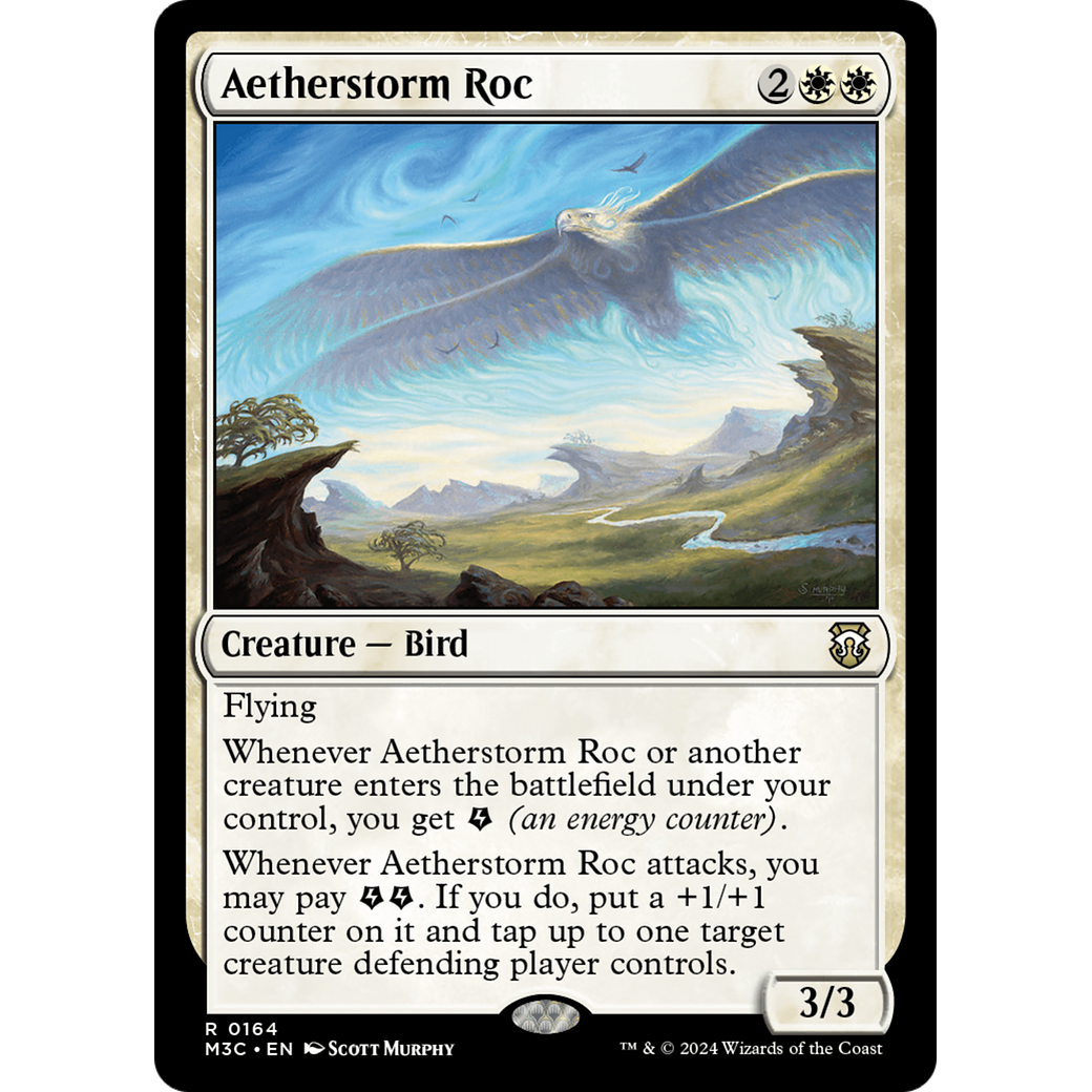 Aetherstorm Roc (M3C-164) - Modern Horizons 3 Commander Foil