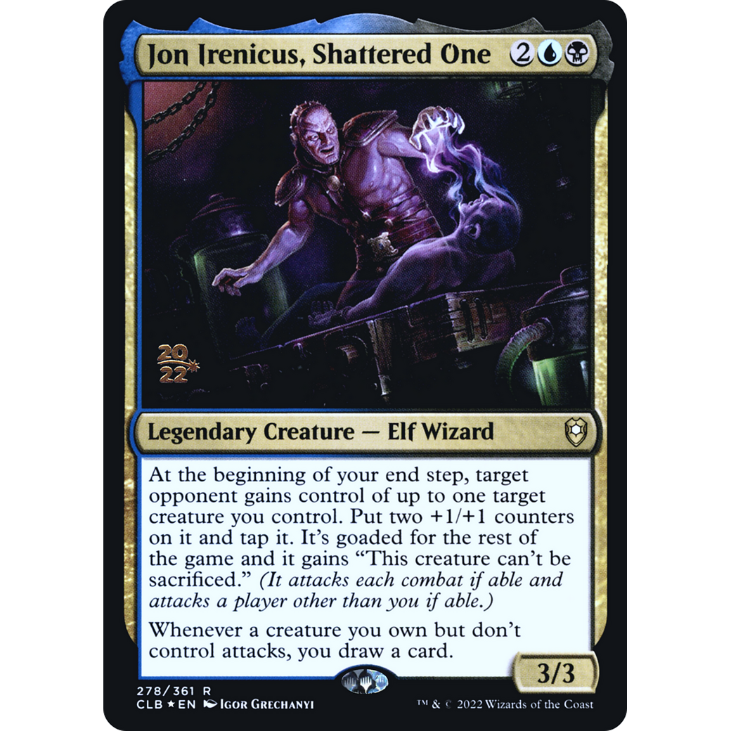Jon Irenicus, Shattered One (PRE-278S) - Battle for Baldur's Gate Promos Foil