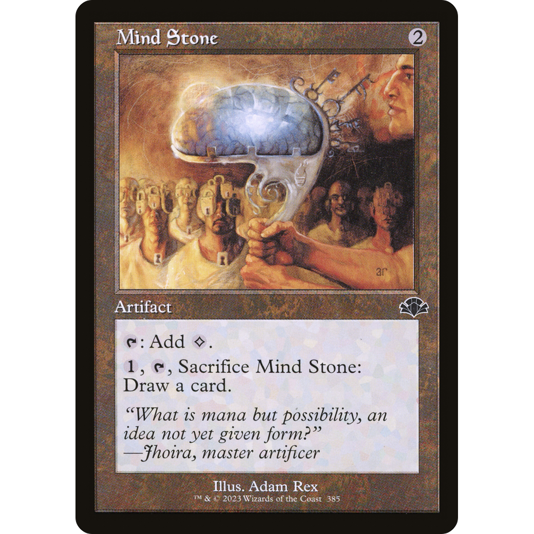 Mind Stone (Retro Frame) (DMR-385) - Dominaria Remastered