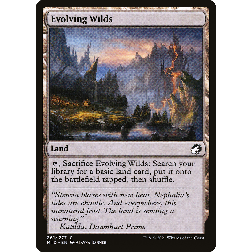 Evolving Wilds (MID-261) - Innistrad: Midnight Hunt