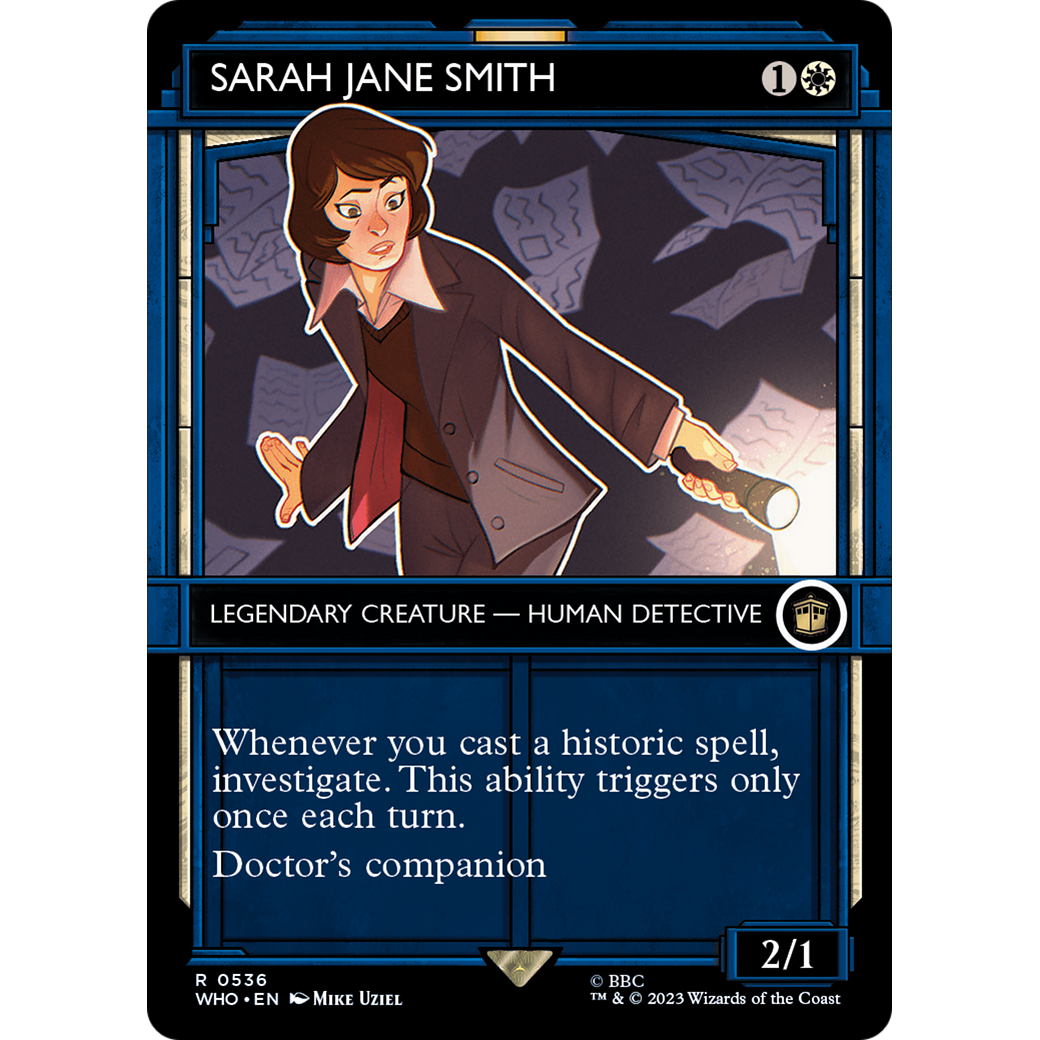 Sarah Jane Smith (Showcase) (WHO-536) - Doctor Who: (Showcase) (Borderless)
