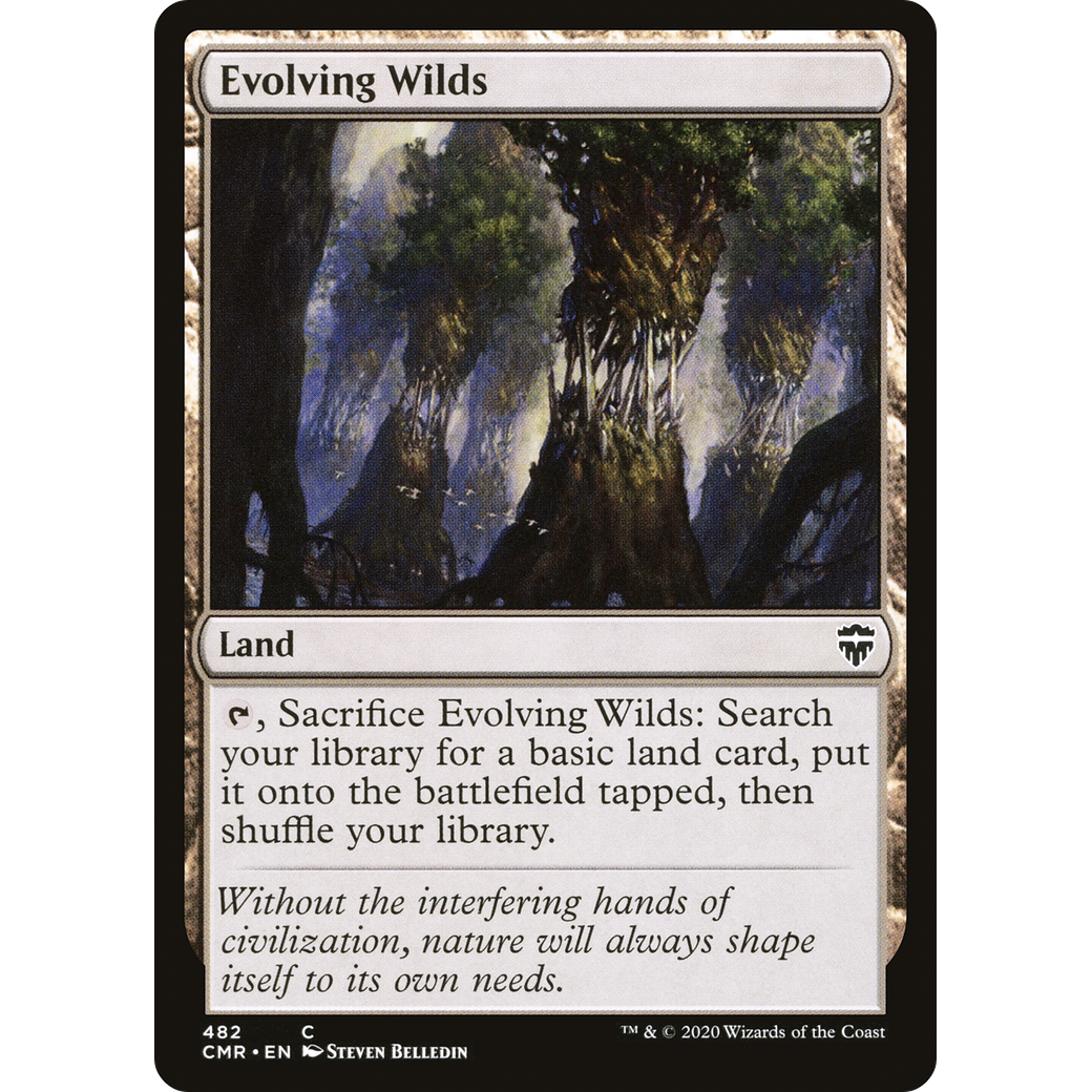 Evolving Wilds (CMR-482) - Commander Legends