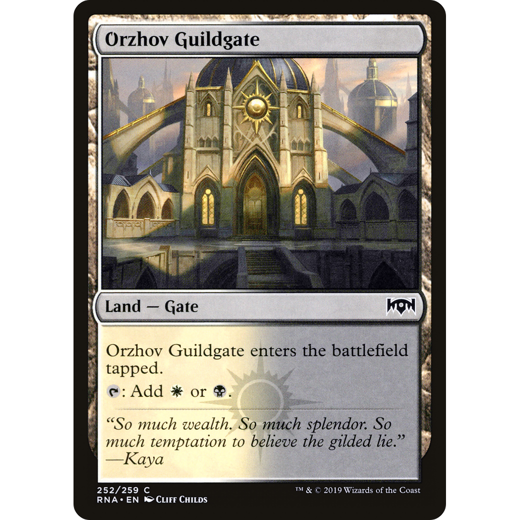 Orzhov Guildgate (252) (RNA-252) - Ravnica Allegiance Foil