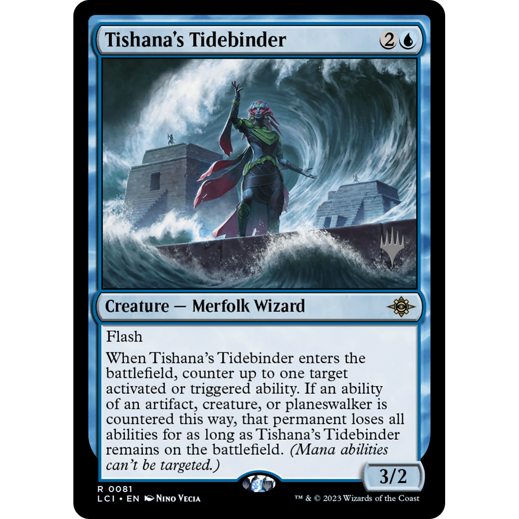 Tishana's Tidebinder (PPLCI-81P) - The Lost Caverns of Ixalan Promos Foil