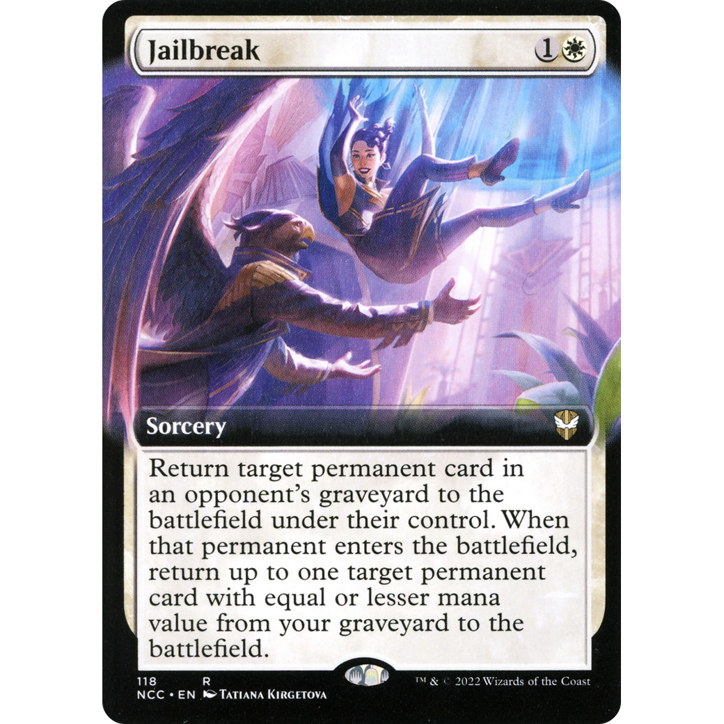 Jailbreak (Extended Art) (NCC-118) - New Capenna Commander: (Extended Art)