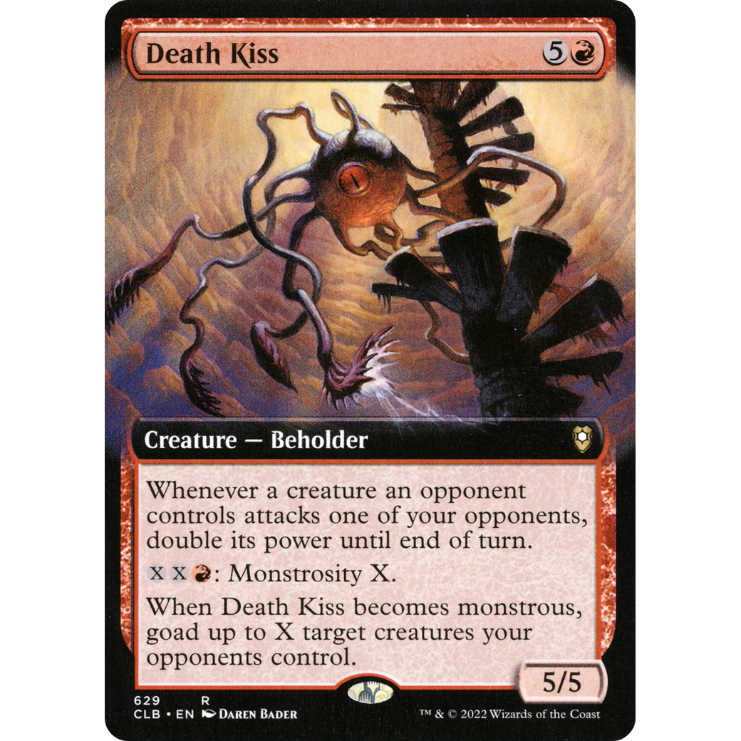 Death Kiss (CLB-629) - Commander Legends: Battle for Baldur's Gate: (Extended Art)