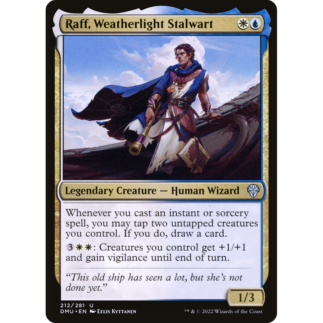 Raff, Weatherlight Stalwart (DMU-212) - Dominaria United