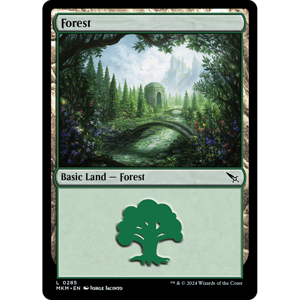 Forest (MKM-285) - Murders at Karlov Manor Foil