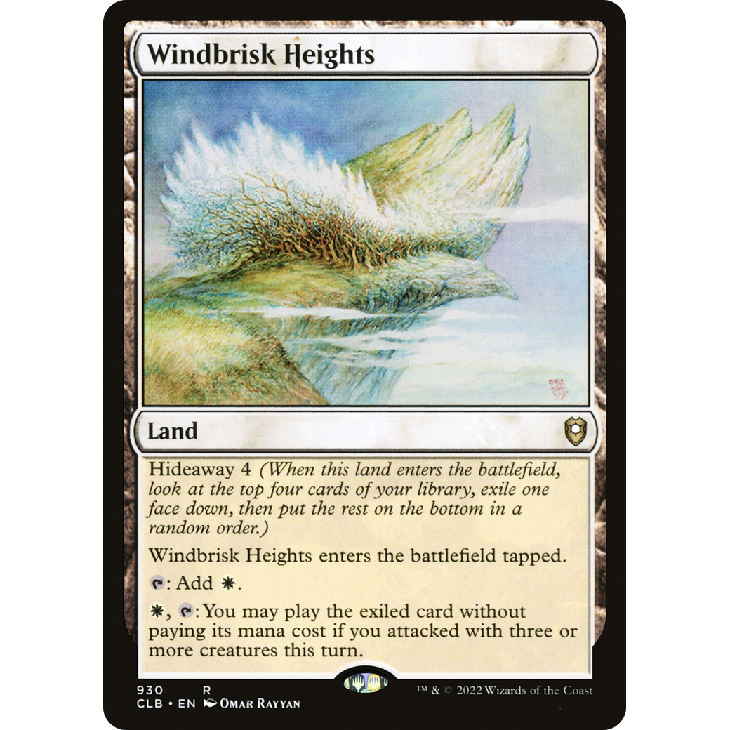 Windbrisk Heights (CLB-930) - Commander Legends: Battle for Baldur's Gate