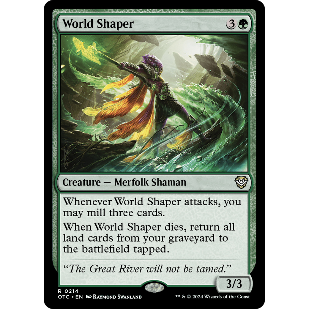 World Shaper (OTC-214) - Outlaws of Thunder Junction Commander