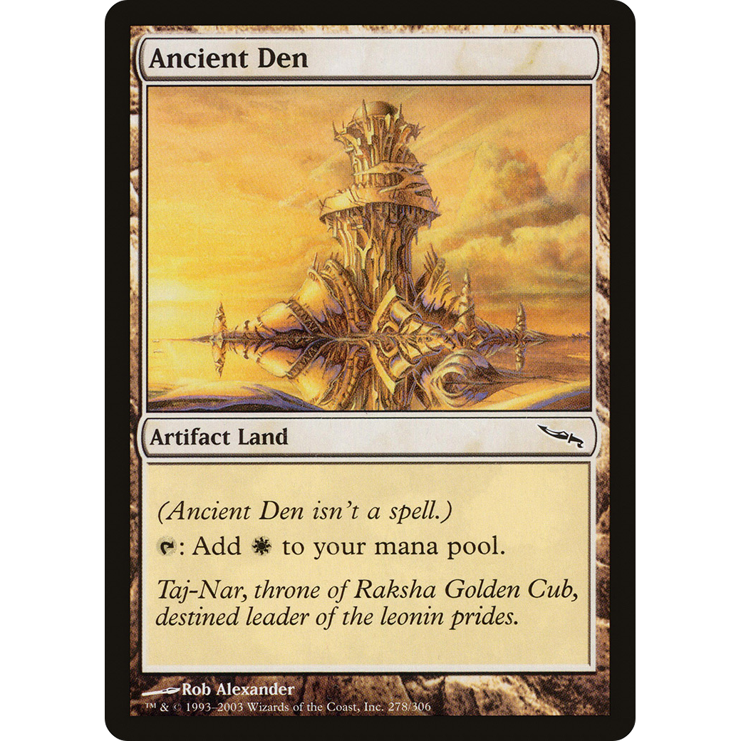 Ancient Den (MRD-278) - Mirrodin Foil