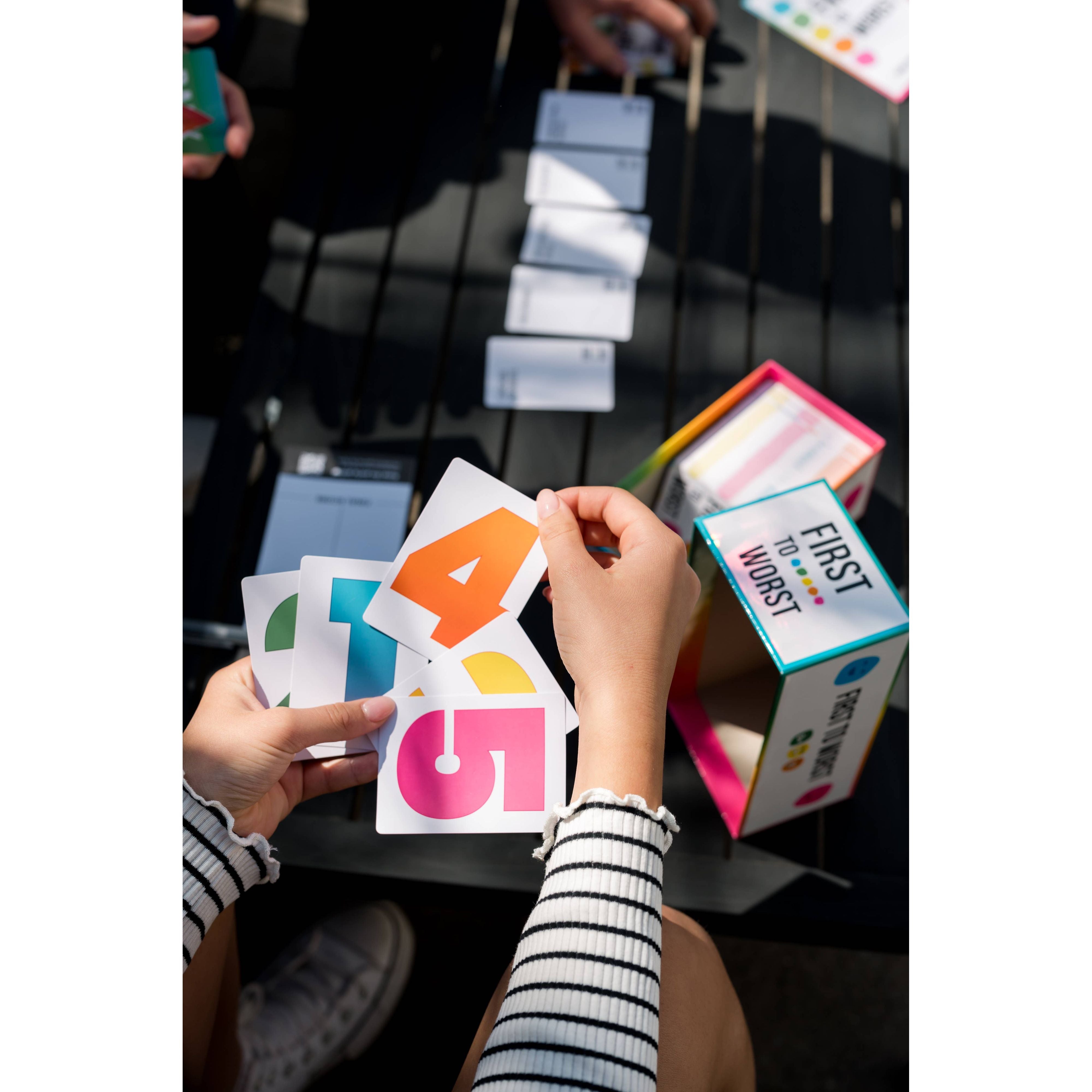 FIRST TO WORST: How Your Friends & Family Rank Things Game