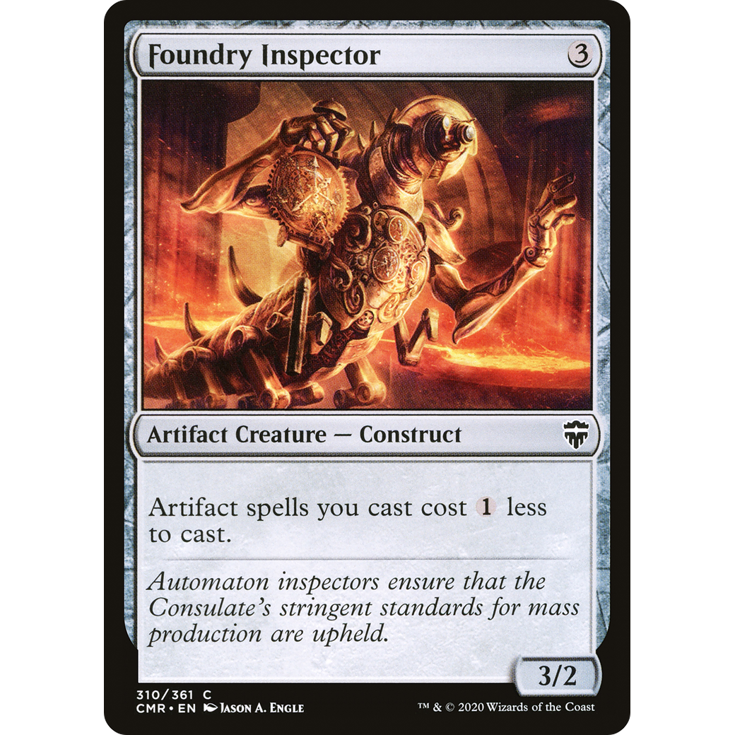 Foundry Inspector (CMR-310) - Commander Legends Foil