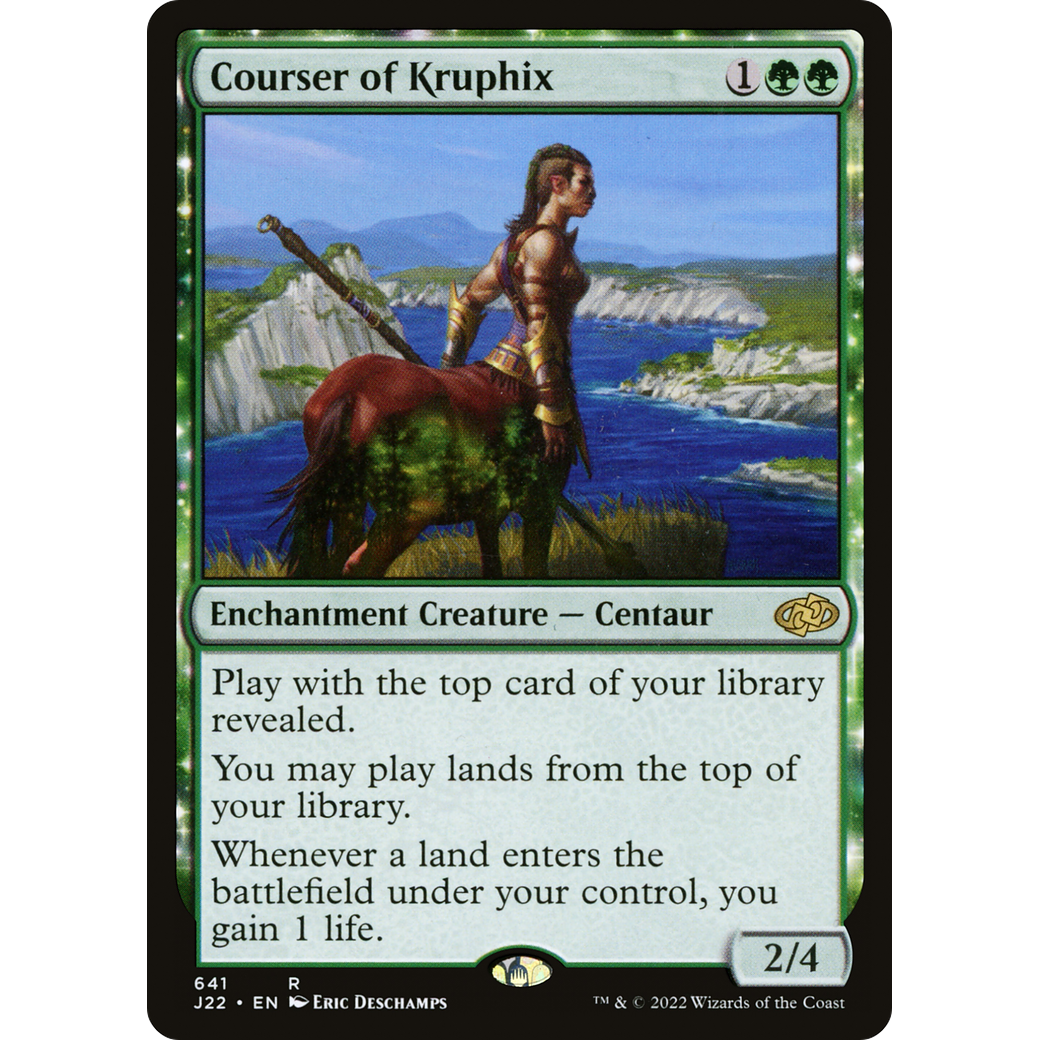 Courser of Kruphix (J22-641) - Jumpstart 2022: (enchantment)