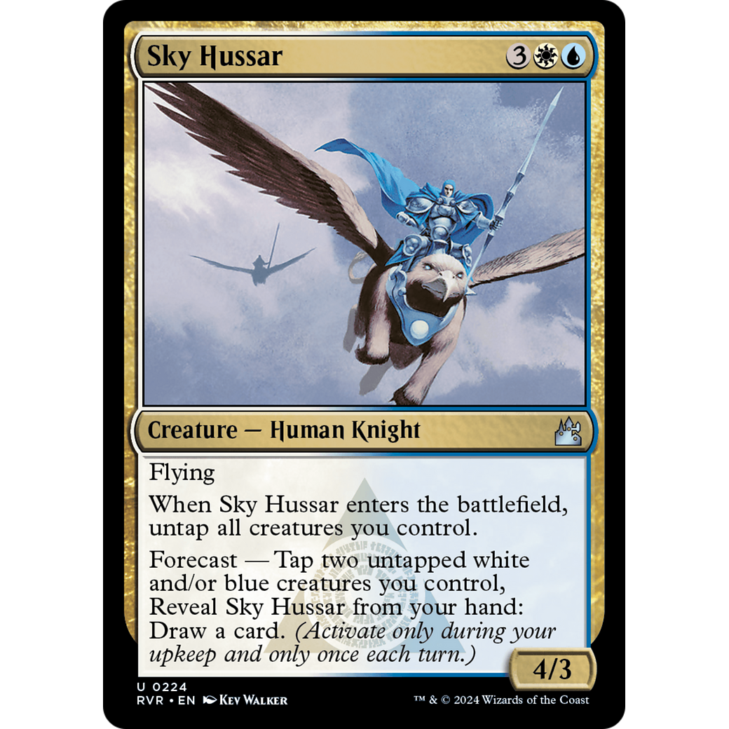 Sky Hussar (RVR-224) - Ravnica Remastered