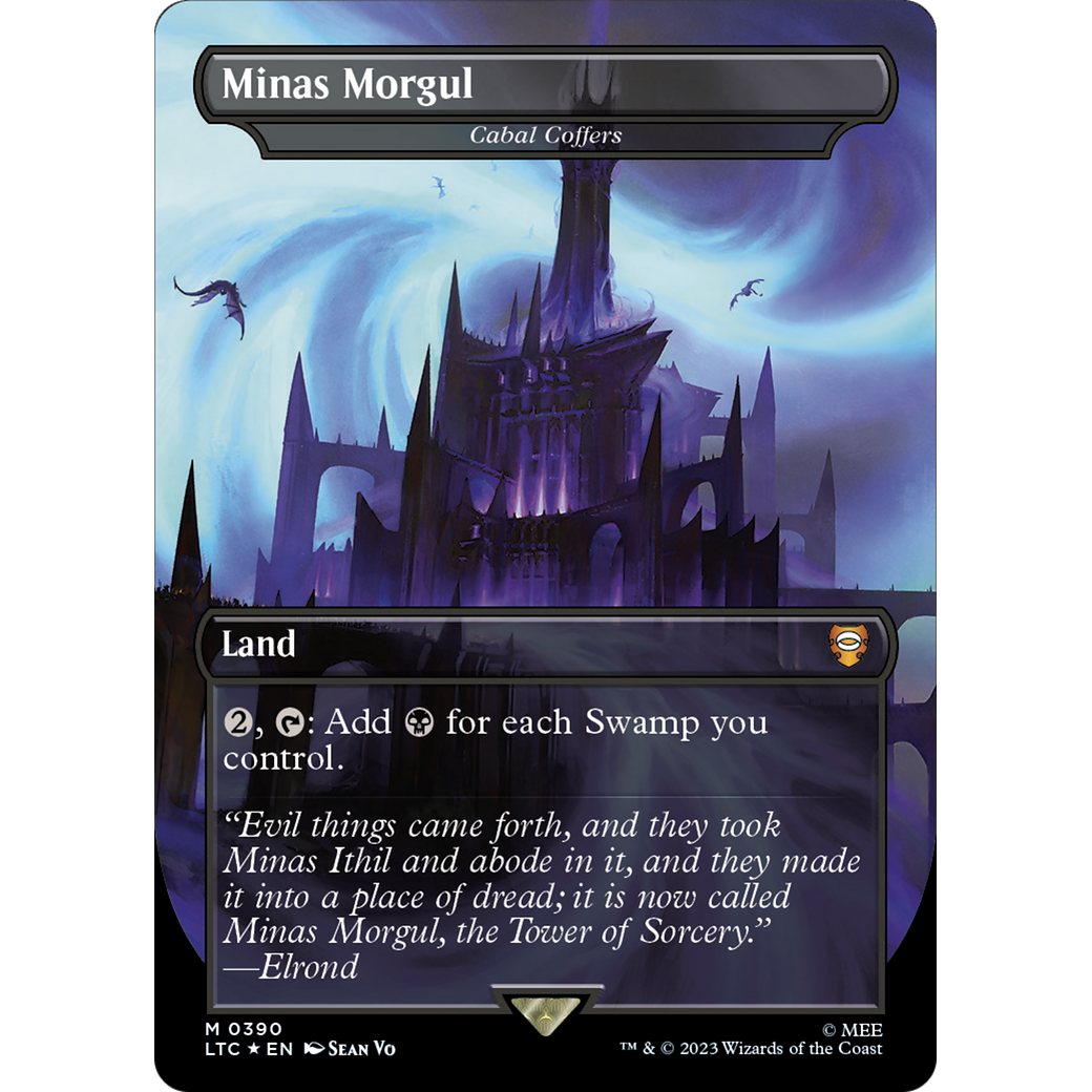 Cabal Coffers (LTC-390) - Tales of Middle-earth Commander / Minas Morgul (Borderless) Foil