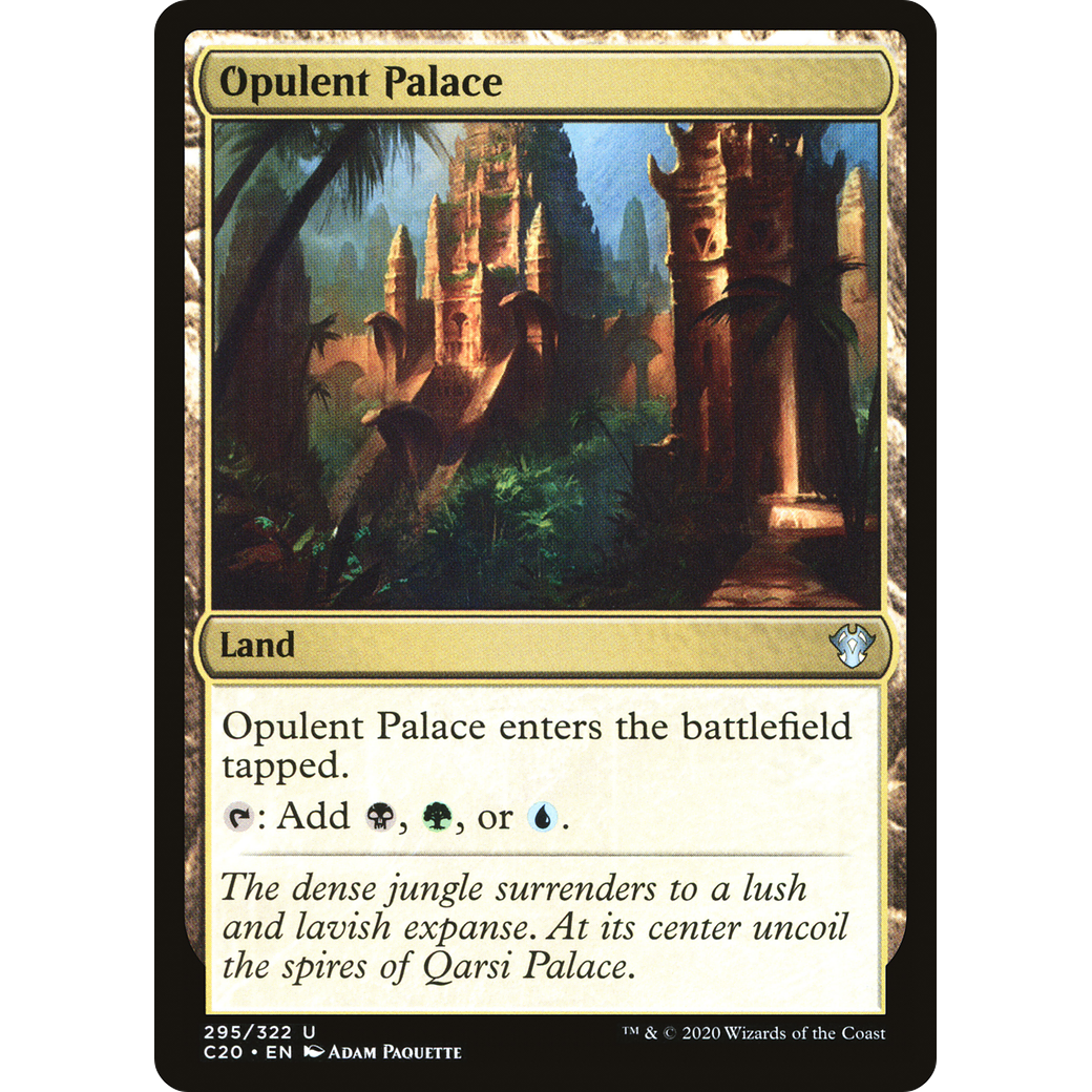 Opulent Palace (C20-295) - Commander 2020