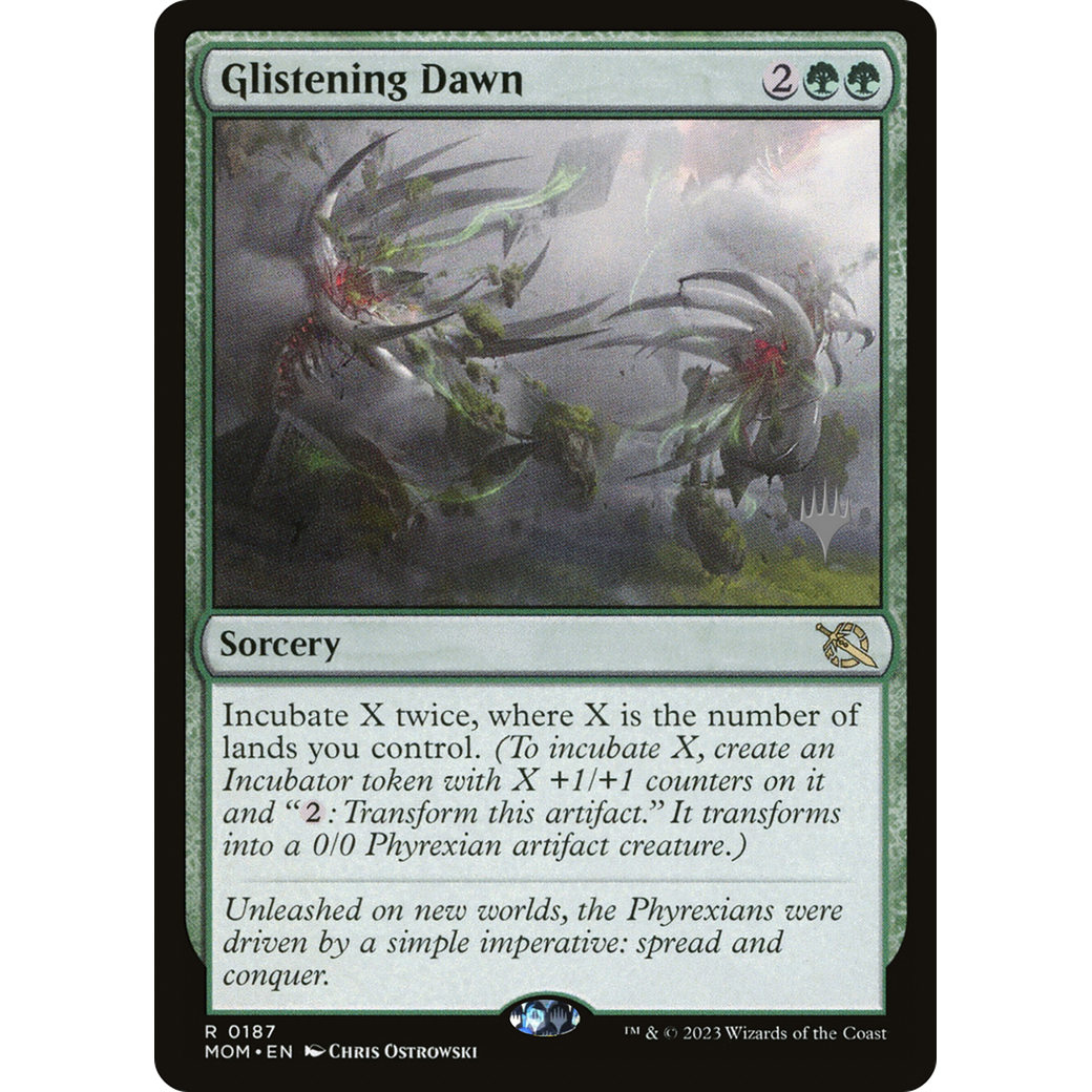 Glistening Dawn (PPMOM-187P) - March of the Machine Promos