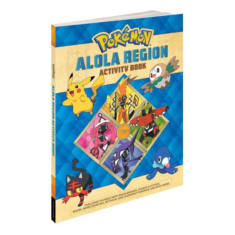 Pokémon Alola Region Activity Book by Lawrence Neves: Paperback; 108 pages / English