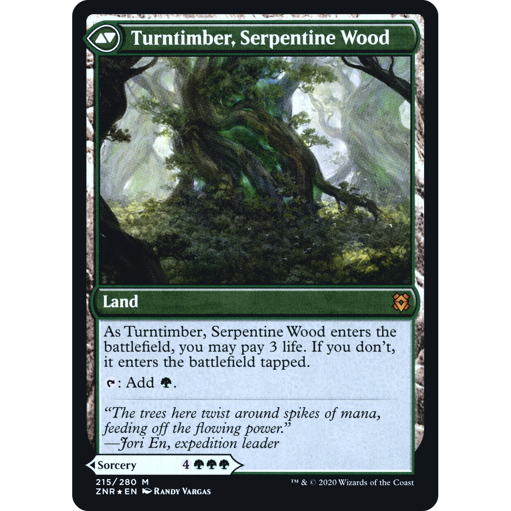 Turntimber Symbiosis (PRE-215) - Zendikar Rising Promos Foil