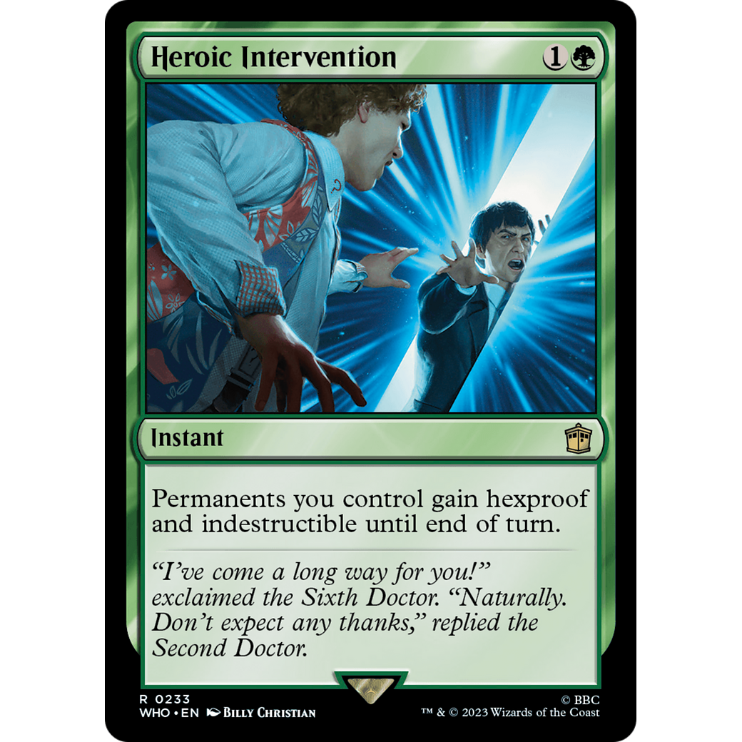 Heroic Intervention (WHO-233) - Doctor Who