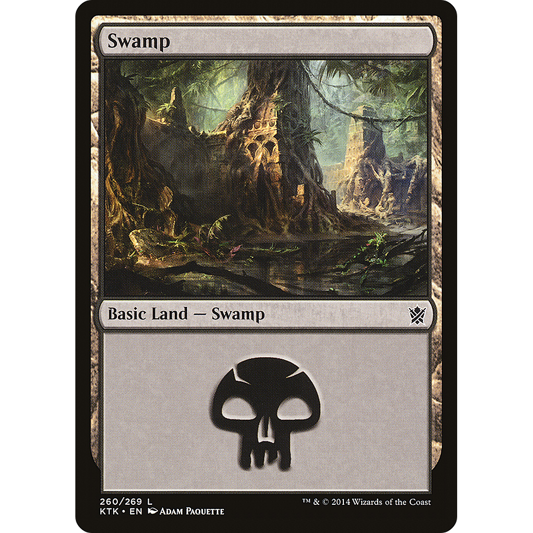 Swamp (260) (KTK-260) - Khans of Tarkir