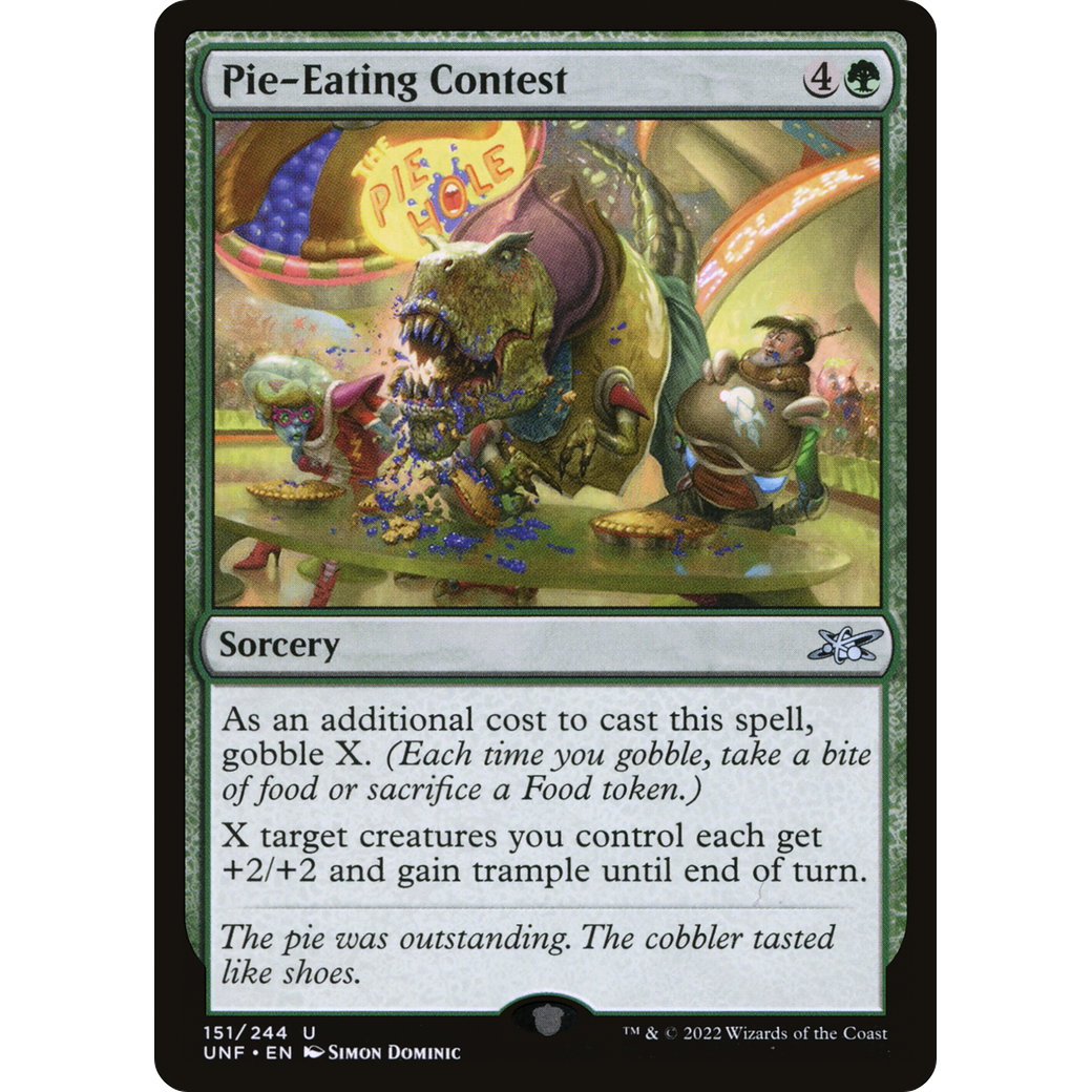 Pie-Eating Contest (UNF-151) - Unfinity Foil