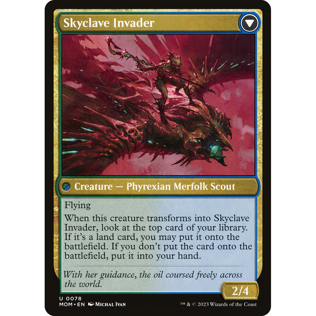 Skyclave Aerialist // Skyclave Invader (MOM-078) - March of the Machine