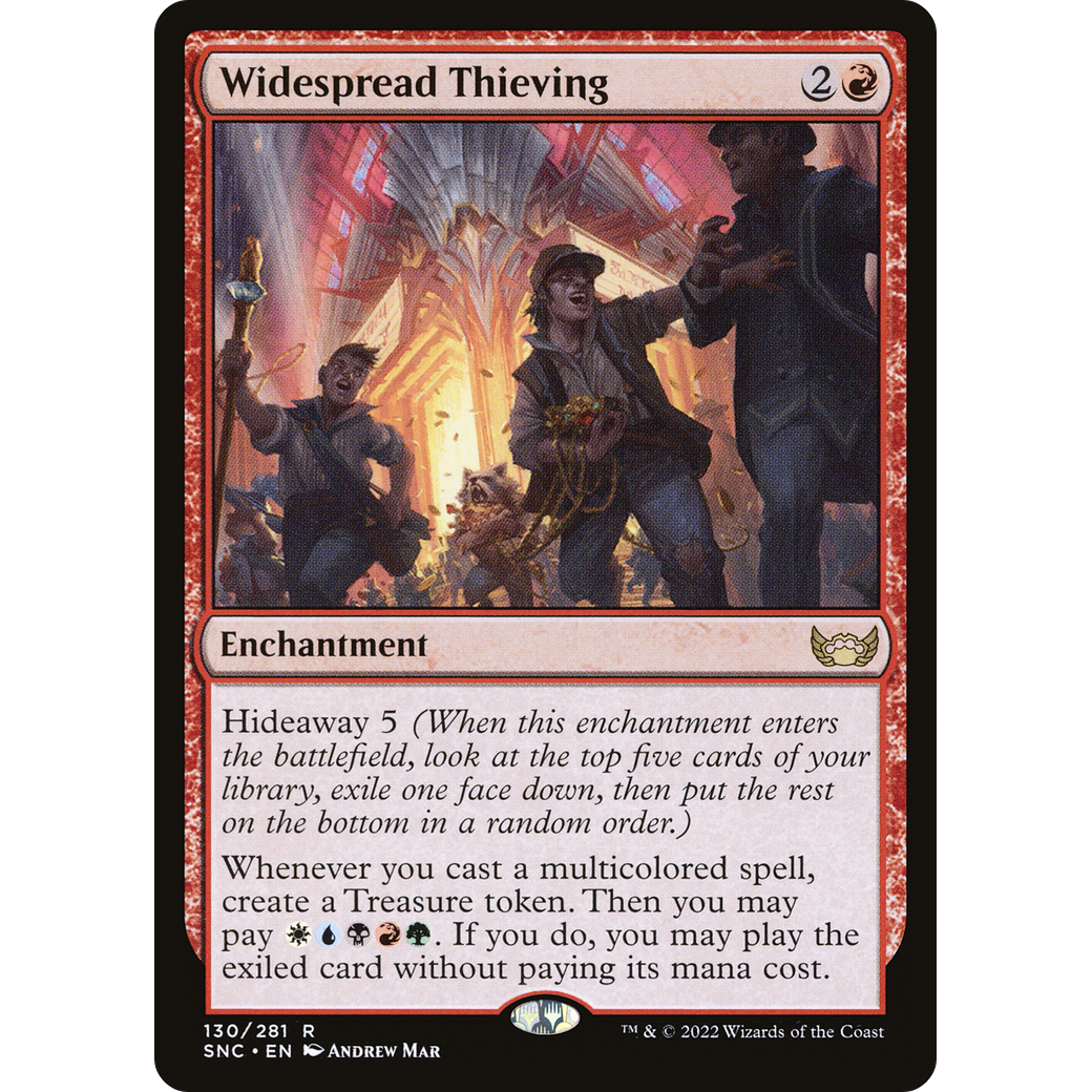 Widespread Thieving (SNC-130) - Streets of New Capenna