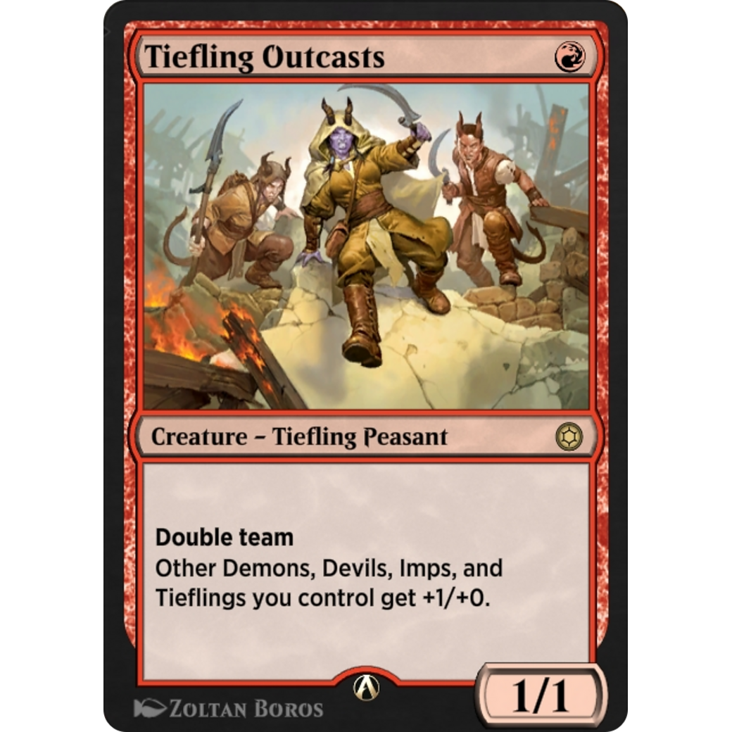 Tiefling Outcasts (HBG-061) - Alchemy Horizons: Baldur's Gate