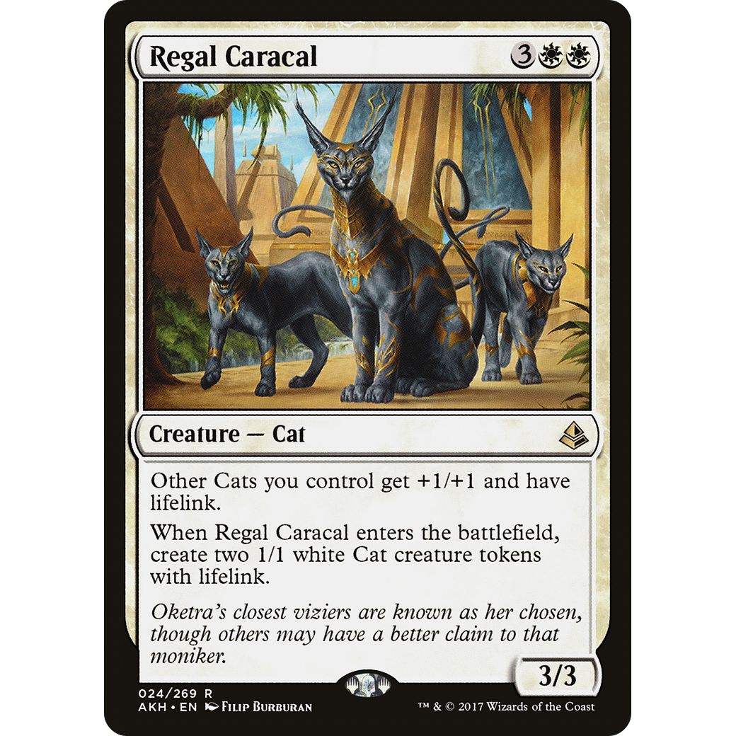 Regal Caracal (AKH-024) - Amonkhet