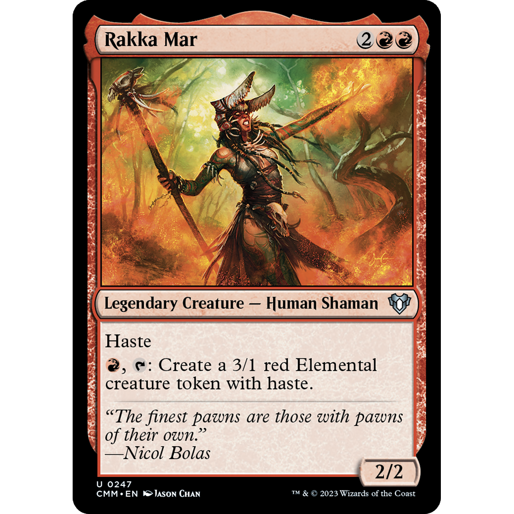 Rakka Mar (CMM-247) - Commander Masters Foil