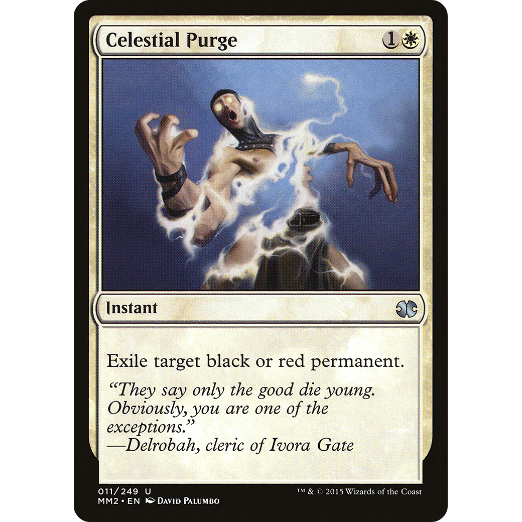 Celestial Purge (MM2-011) - Modern Masters 2015 Foil