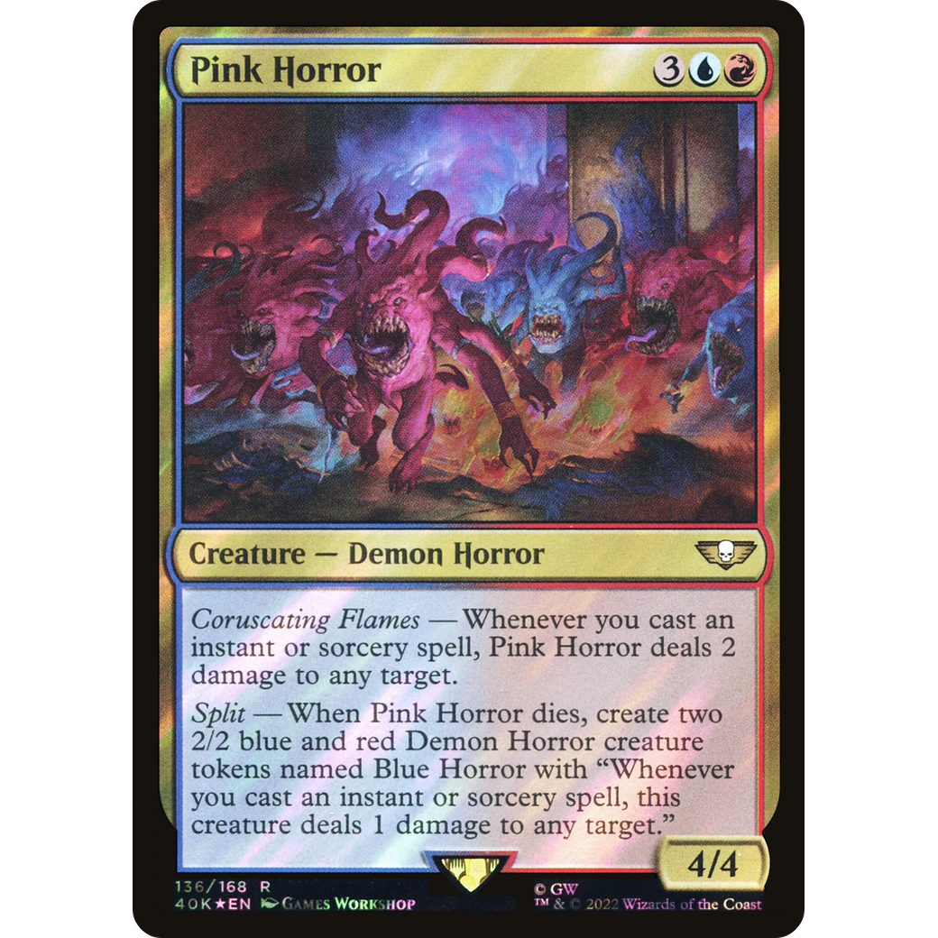 Pink Horror (40K-136) - Warhammer 40,000 Commander Foil