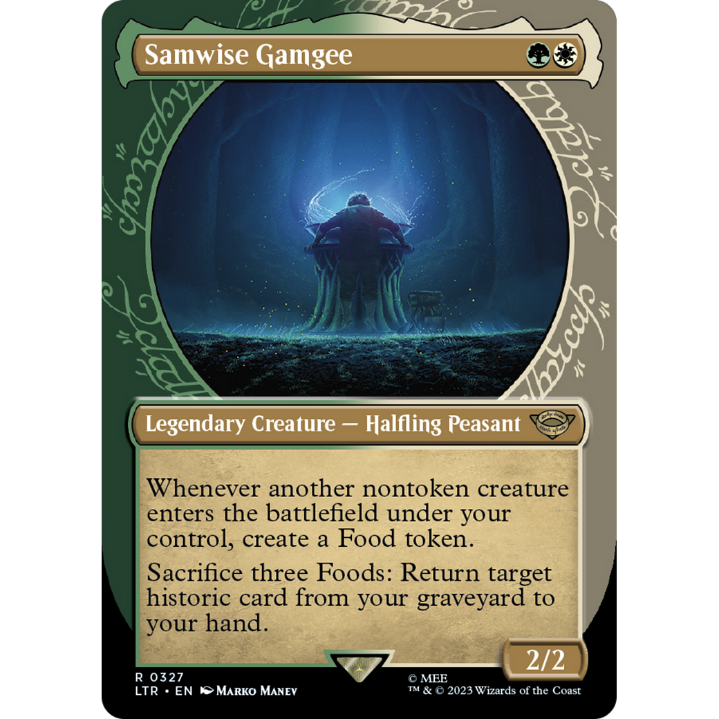 Samwise Gamgee (LTR-327) - The Lord of the Rings: Tales of Middle-earth: (Showcase) (Borderless)
