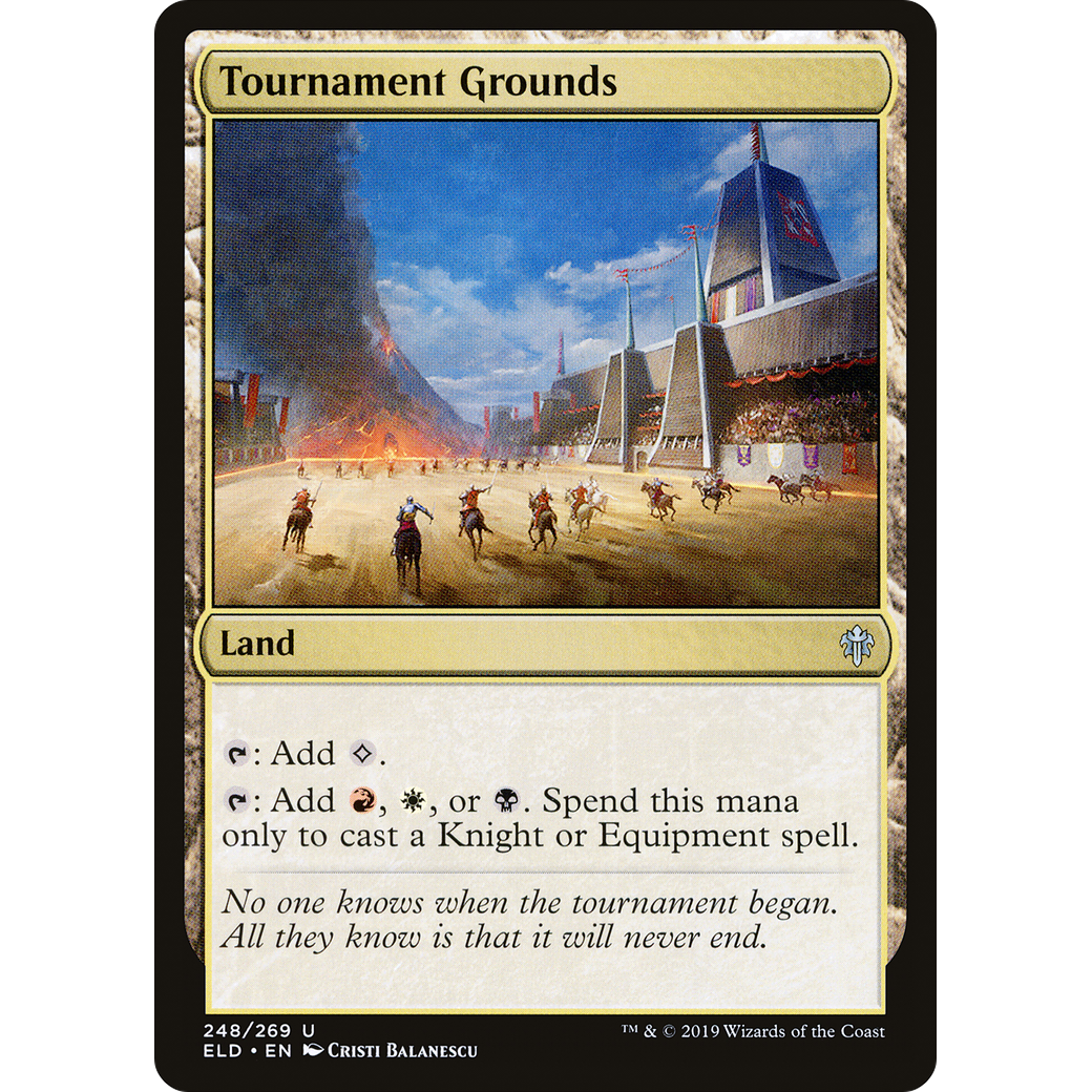 Tournament Grounds (ELD-248) - Throne of Eldraine Foil