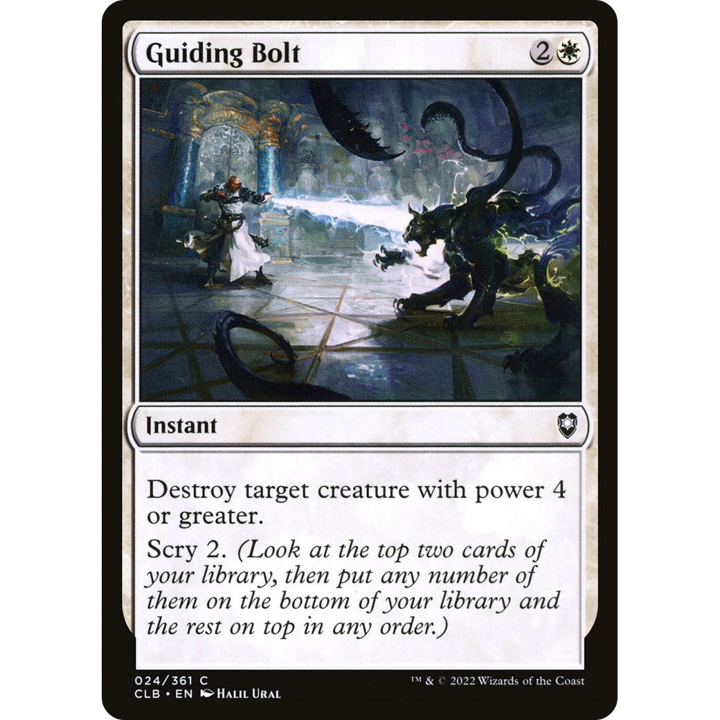 Guiding Bolt (CLB-024) - Commander Legends: Battle for Baldur's Gate Foil