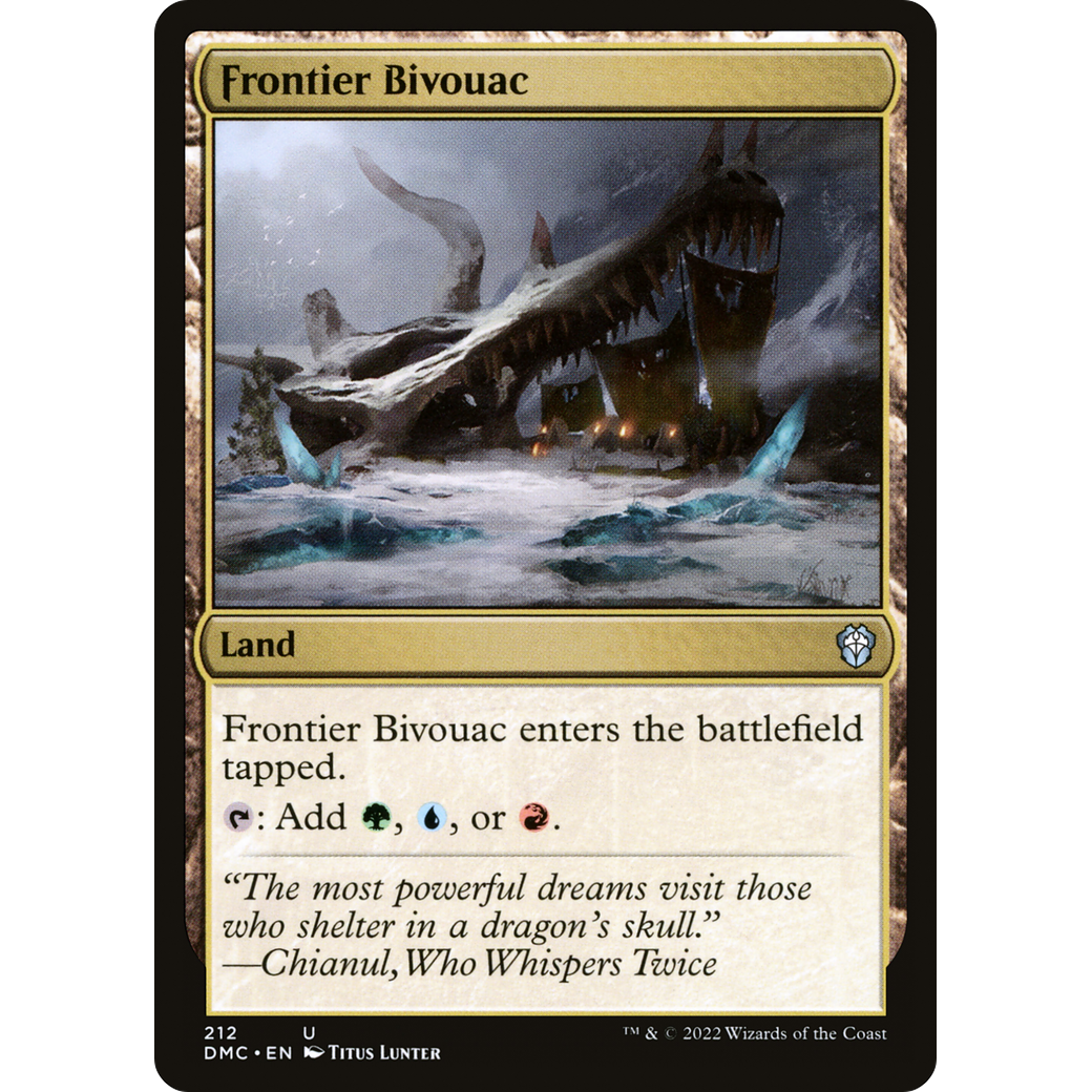 Frontier Bivouac (DMC-212) - Dominaria United Commander