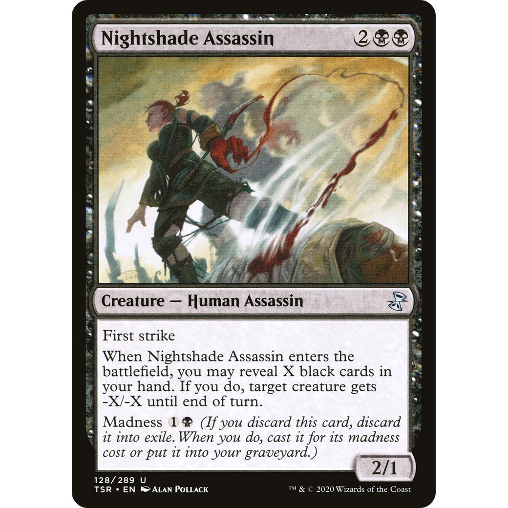 Nightshade Assassin (TSR-128) - Time Spiral Remastered