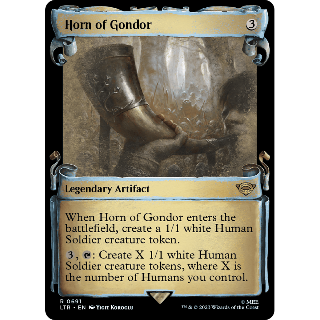 Horn of Gondor (LTR-691) - The Lord of the Rings: Tales of Middle-earth: (Showcase) Foil