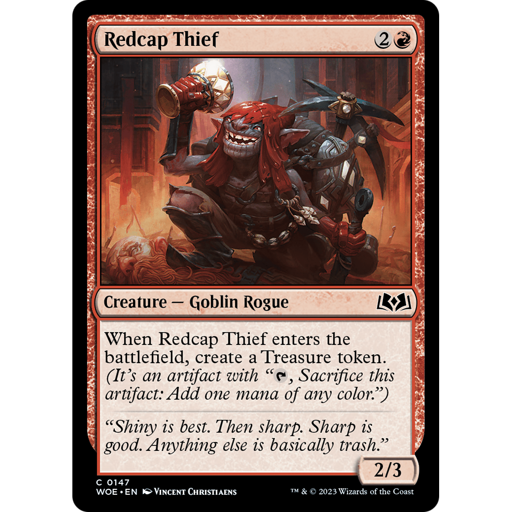 Redcap Thief (WOE-147) - Wilds of Eldraine