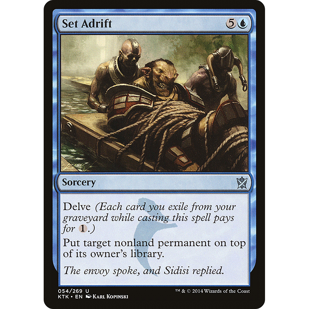 Set Adrift (KTK-054) - Khans of Tarkir Foil
