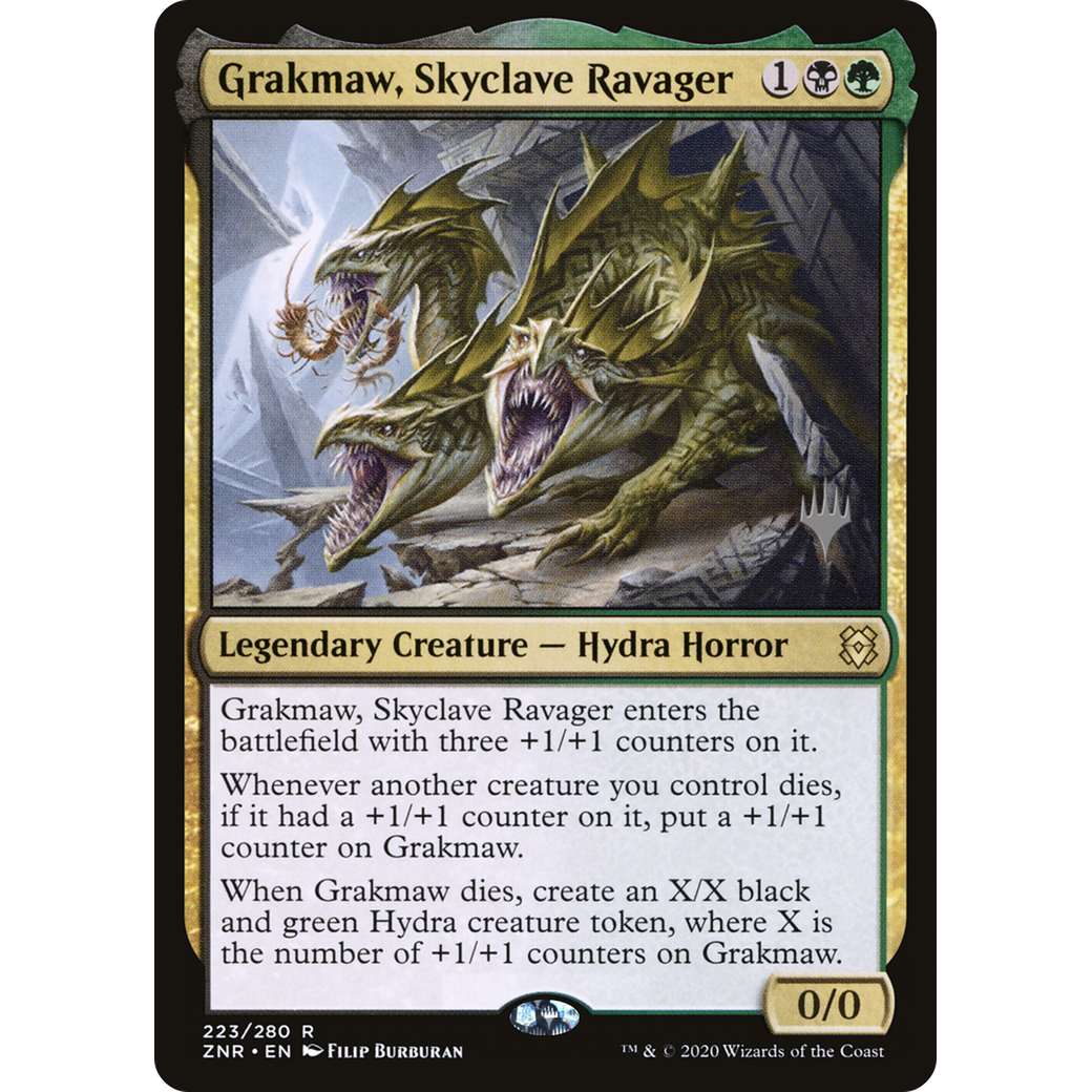 Grakmaw, Skyclave Ravager (PPZNR-223) - Zendikar Rising Promos Foil